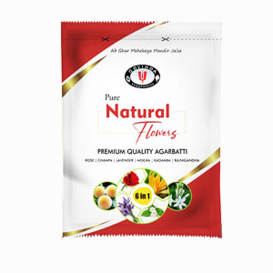 Pure Natural Flowers Premium Quality Agarbatti